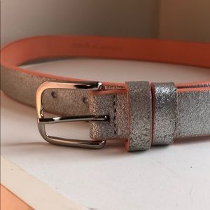 Silver Moods of Norway leather belt